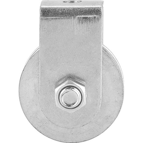 Roue de levage de rouleau de poulie simple de chargement de 0,3 tonnes et de poulie de pivot pour le rouleau de poulie de câble métallique