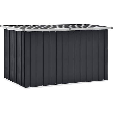 Boîte de rangement de jardin Anthracite 149x99x93 cm (1/5)