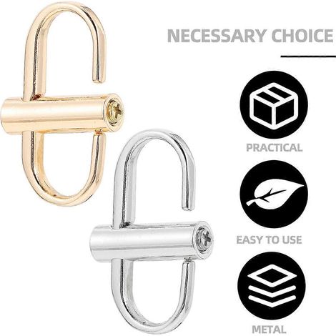 boucles de réglage de sangle en métal, accessoires de fermeture (1/5)