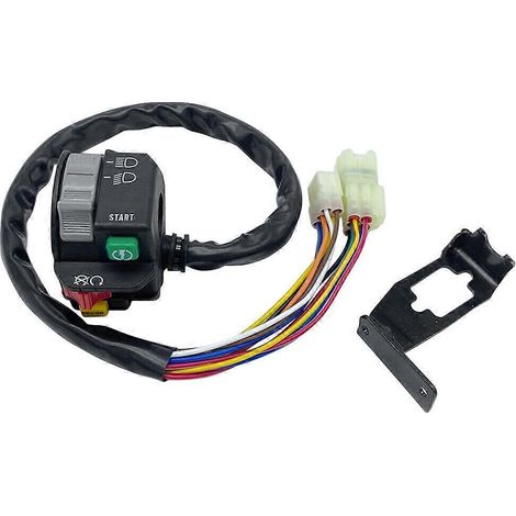 Para Can Am Outlander Renegade 500 650 800 1000 06-15 Interruptor de arranque/parada Interruptor de control del manillar Faro delantero 703500920 (1/5)