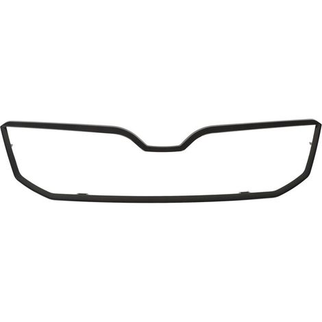 Cornice superiore nera per la griglia del paraurti anteriore, ricambio per Octavia 5E pre-restyling 2013-2016 -Crezuo