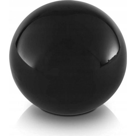 Deko Keramikkugel 9 cm schwarz