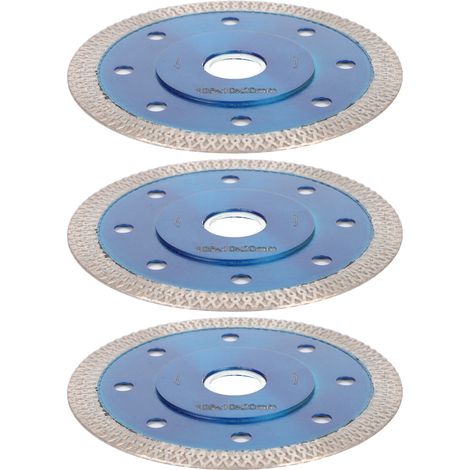 3 Lames Diamant pour Carrelage, Céramique et Marbre - Disque de Coupe 105x10x20mm