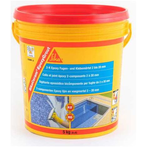 SikaCeram EpoxyGrout (AB) night 5 KG Cubo SIKA