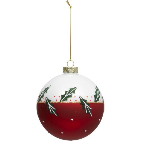 BDN CRISTAL 100MM HOLLY RG BL - Feeric lights & christmas