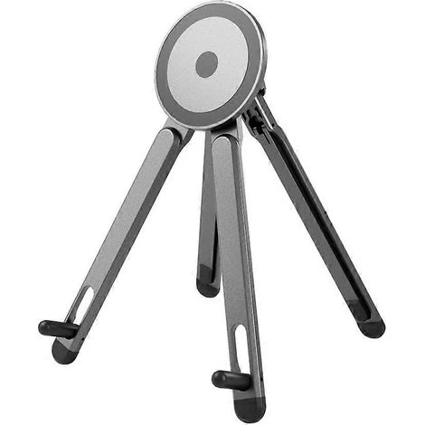 Multifunktionaler magnetischer Laptopständer, faltbares Stativ, tragbarer Tischständer für Handy, Tablet und Laptop (1/5)