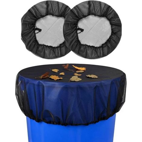 2 Pièces Filet de protection pour réservoir récupérateur d'eau de pluie, Diamètre 95 cm (1/5)