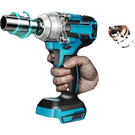Clé à chocs, 18V, Couple de desserrage 320 N·m, Couple de serrage maximum 320 N·m, Vitesse à vide 0-4000 tr/min, Arbre d'entraînement 1,27 cm (1/5)