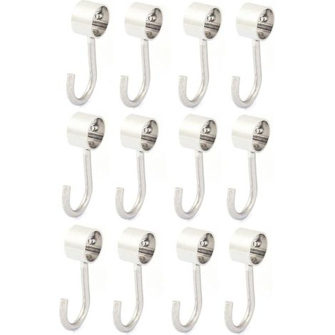 Porte-clés pour mauvais vêtements de cheminée, 19 mm diamètre, tige réglable, porte-clés, 12 (1/3)