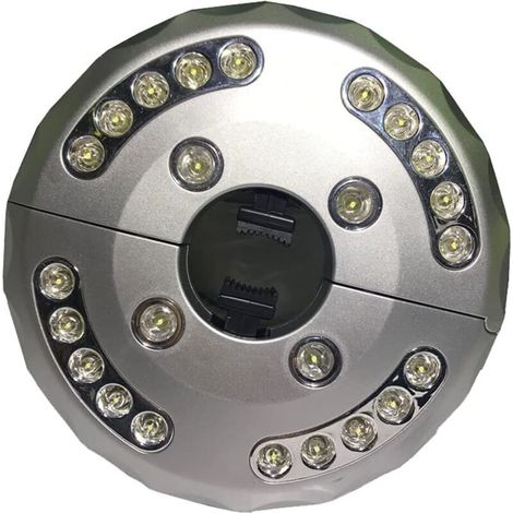 Patio Umbrella Light, LED Patio Umbrella Light, 24+4LED Portable Multifunctional Camping Cordless Umbrella Pole Light for Umbrellas