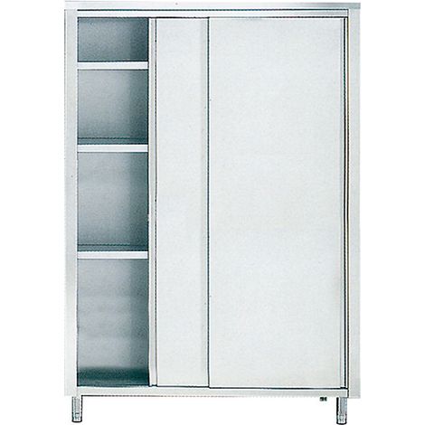 Armoire de Rangement Portes Coulissantes et 3 Étagères - 1700 x 600 mm - Virtus