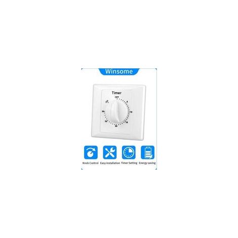 AC 220 V Interrupteur Minuterie Pompe Haute Performance Commande Électronique Compte à Rebours Mécanique Socket Time Switch-30min (1/5)