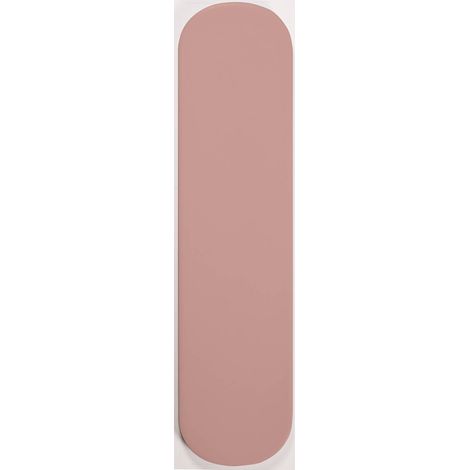 Carrelage mural faience effet graphique GRACE - Ovale 30x7.5cm Rose - Mat - boîte de 0.49 m2 - Gioia Materia