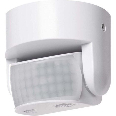 Wasserdichter Infrarot-Bewegungsmelder – Reichweite 3–5 m – Erfassungswinkel 120° – Schaltzeit 10 s bis 15 min – 220 V für Aufputzmontage