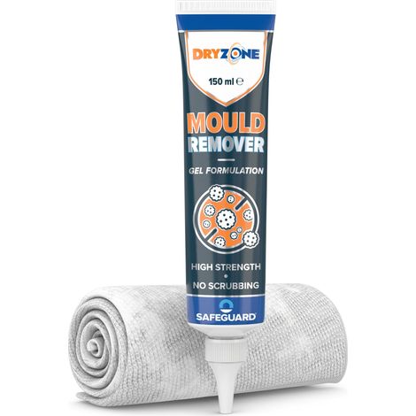 Dryzone Mould Remover Gel 150ml & Cloth