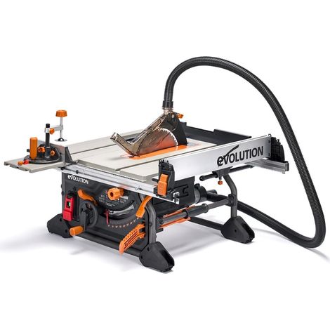 Evolution 119-0011 R255TBL+ Portable Jobsite Table Saw 1800W 240V EVLR255TBLP