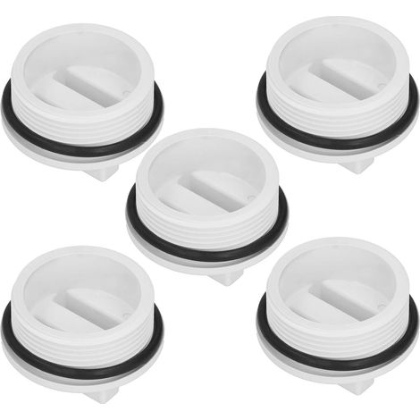 Bouchon fileté un virgule cinq pouce pour piscine avec joint pour plomberie et spa accessoire d étanchéité (1/5)
