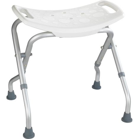 Taburete Baño Hasta 120Kg Abat Wenko Alu/Plast Bl Secura 230 (1/5)