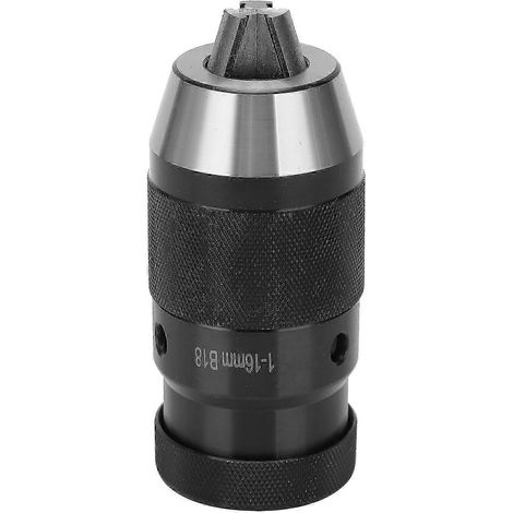 Mandrin de perçage autoserrant sans clé pour tour, outils de quincaillerie, acier rapide 1/16 mm B18 (1/5)