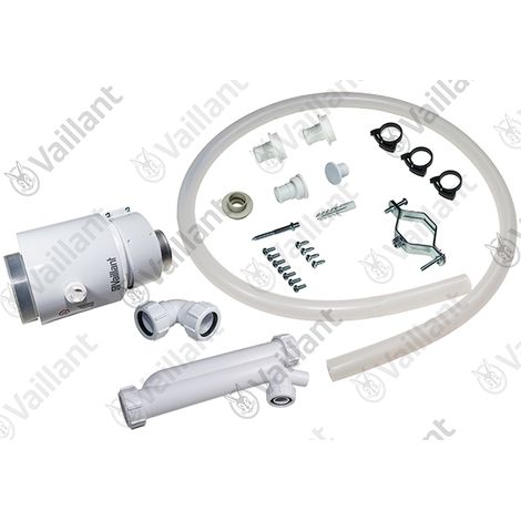 VAILLANT Adaptateur 63/95,5 vers 80/125 (Set) Kits de raccordement Système 63/96 Alu Vaillant-Nr. , 0020140660