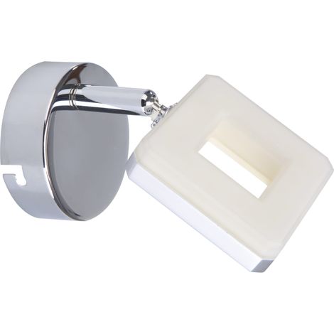 Applique murale Candellux Cynthia chromée blanc LED 5W