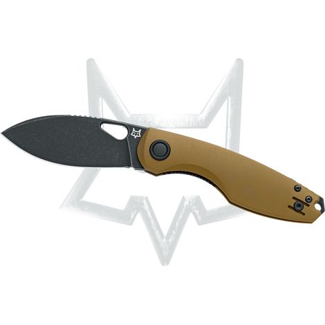 COLTELLI CHILIN FOX/VOX CHILIN LAMA IN ACCIAIO INOSSIDABILE N690 PTFE STONEWASHED, MANICO IN ALLUMINIO OD VERDE (1/2)