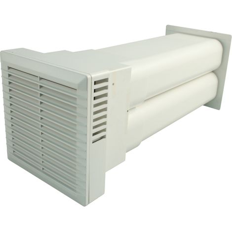 Marley Teleskopkanal DUO Abluft- und Zuluftsystem 200 x 200 mm