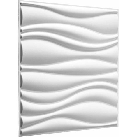 Pannelli da parete 12 pcs Bianco 50 x 50 cm vidaXL