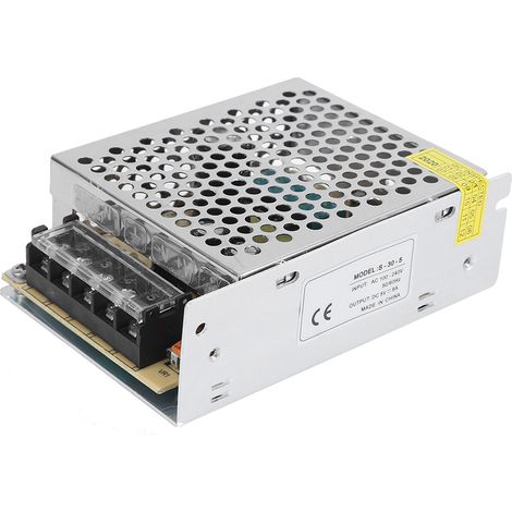Schaltnetzteil-Antriebsadapter LED-Geräte Reulierter Transformator für CCTV DC5V(S-30-5（5v 6a 30W）AC100-240V ) (1/5)