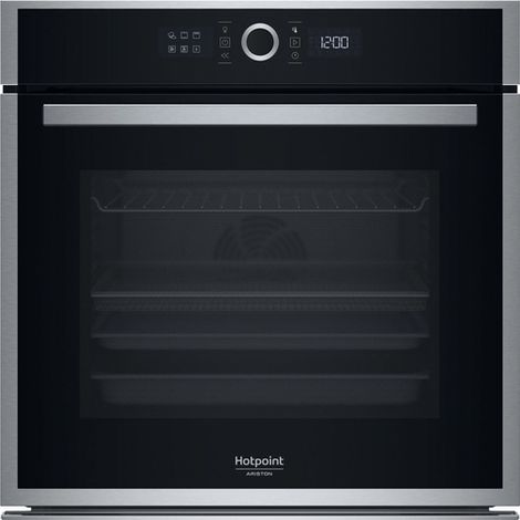 Hotpoint HAOI4S8HM0XA 73 L Noir, Acier inoxydable