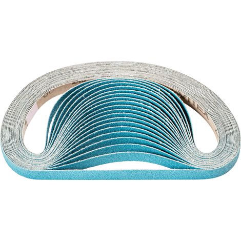 PFERD TOOLS Zirkon Schleifband BA 12x520mm Z80 für hohen Abtrag mit Bandschleifer 100 Stk