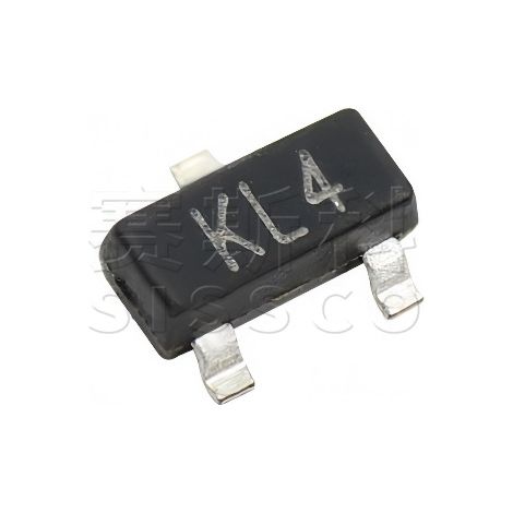 Changdian/Changjing BAT54S KL4 SMD Schottky Diode, SOT-23 type electronic component, electronic chip, electronic component, 5 pieces, packaged and shipped.