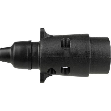 LAS Stecker 7-polig schwarz Anhängerzubehör (1/2)