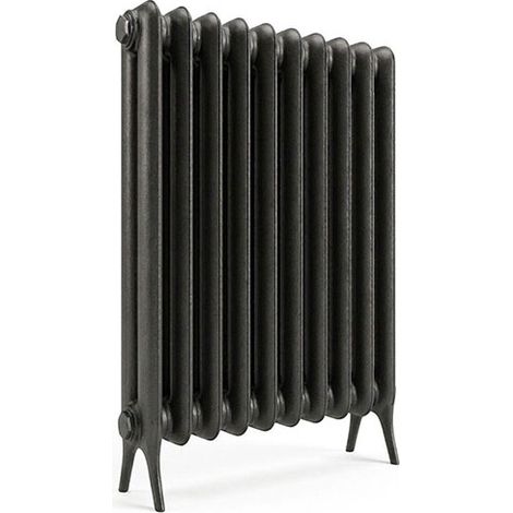 Radiateur fonte noir sur pieds - Hauteur 920mm - Longueur 442mm - 805 watt - 5 éléments - PLA920/442FB3 (1/5)