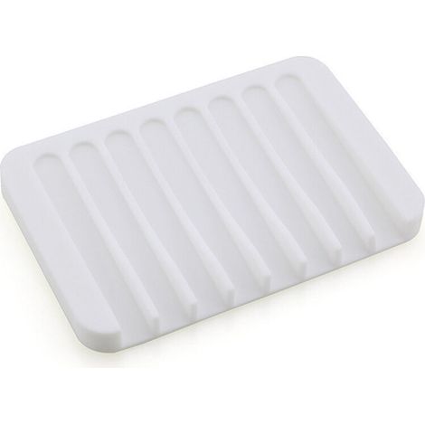 3 emballages en silicone avec débit automatique, boîte de salle de bain, cuisine ou voyage, blanc (1/5)