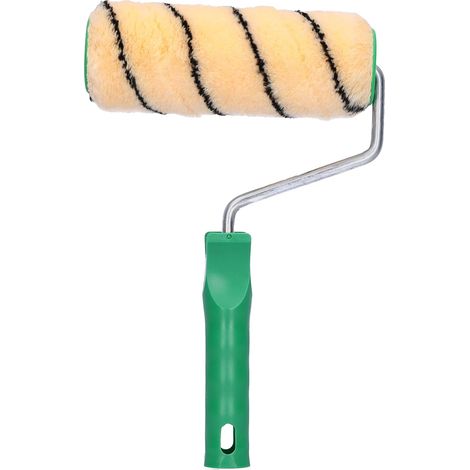 Rodillo de pintura naranja para paredes y techos Poliacrílico Tecnología de termofusión Soporte ergonómico para rodillo Rodillo de pintura