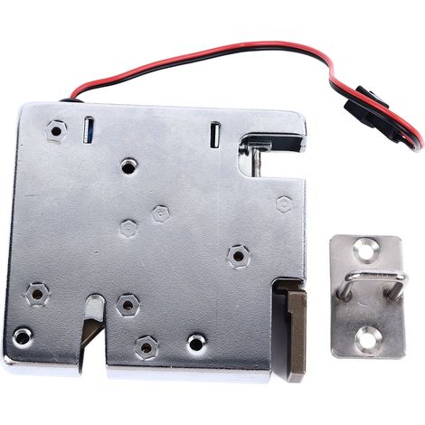 Serrure à loquet électrique, armoire de commande électromagnétique, casier de porte, tiroir à ressort solénoïde 12V avec interrupteur de détecteur.