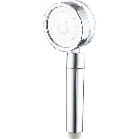 Hélice pommeau de douche pluie haute pression avec ventilateur économie d'eau Massage haute pression Premium salle de bain douche accessoire argent (1/2)