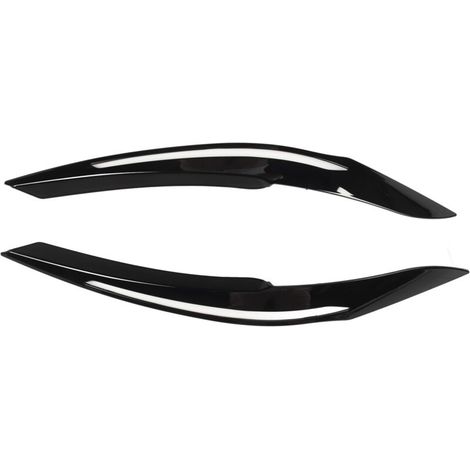 Generic Colorfast Durable ABS Headlight Eyebrows, 1 Pair of Bake Paint for 1 Series F20 F21 (High Configuration, for Xenon Headlights) (1/5)