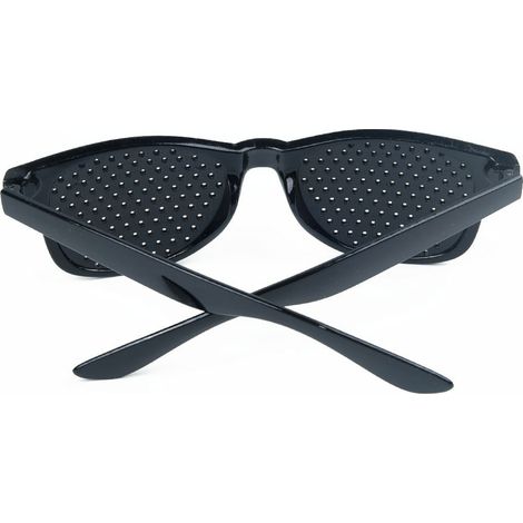 Lunettes correctrices de vision, lunettes d'amélioration de la vue, lunettes à trous sténopéiques, lunettes de protection anti-fatigue oculaire (1/4)