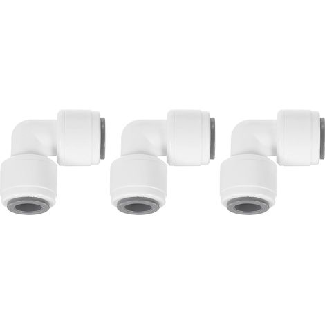 3Pcs Raccords à Pousser pour Connexion, 5/16" OD x 5/16" OD Raccords de Tuyau d'Air Tube (1/5)