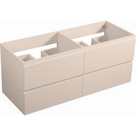Mobile lavabo sospeso SORRENTO 4 cassetti 120cm