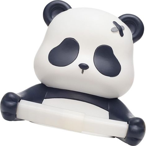 Support de siège toilette Panda en résine, distributeur produit (1/4)