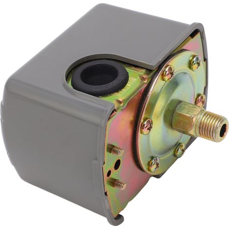 Automatischer Wasserdruckschalter ZG1/4 Zoll Kontakthülse, 110–230 V Luftpumpensteuerung, Pumpenanlaufregler (1/5)