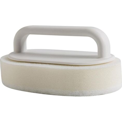 Brosse ménagère, PP, blanc, pour cuisine et plans de travail (1/5)