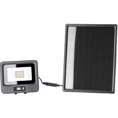 Solar LED-Strahler mit Bewegungsmelder 10 Watt (1/5)