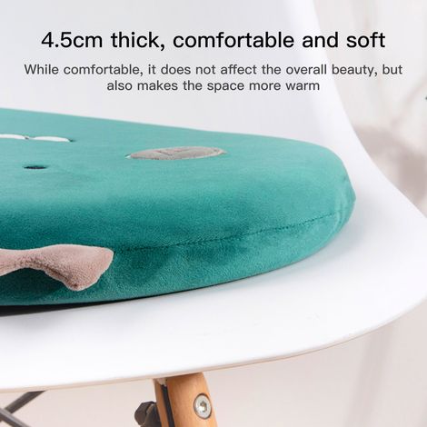 Coussin de chaise japonais en mousse mémoire, rond pour bureau, salon et chambre (1/5)