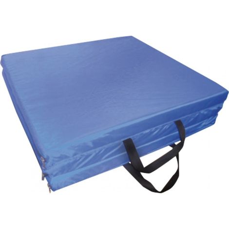 MAT-178 - Materassino pieghevole professionale con zip sfoderabile - 178x61x5 cm (1/2)