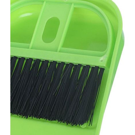 Pelle A Poussiere - Balai A Main - Pour Bureau Clavier Ordinateur - Ensemble Compact - 2 Pieces (1/5)