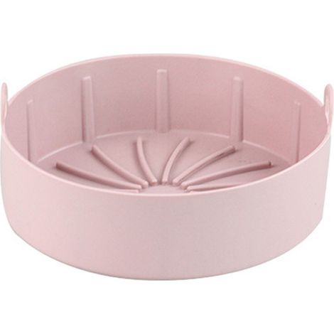 Accesorio de silicona para freidora de aire, recipiente flexible reutilizable que reemplaza la cesta original.